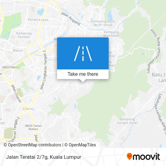 Peta Jalan Teratai 2/7g