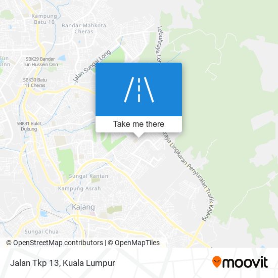 Jalan Tkp 13 map