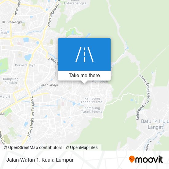 Peta Jalan Watan 1