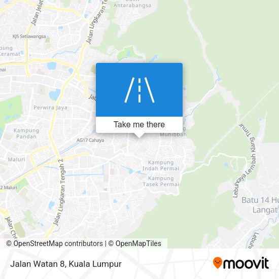 Peta Jalan Watan 8