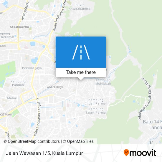 Jalan Wawasan 1/5 map