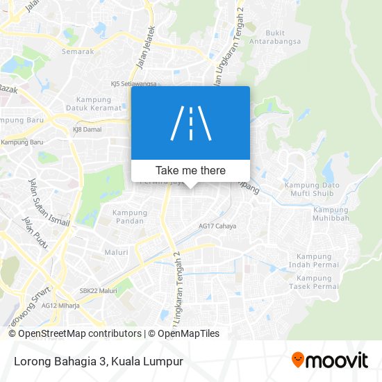 Lorong Bahagia 3 map