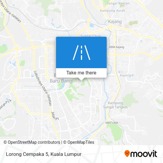 Lorong Cempaka 5 map