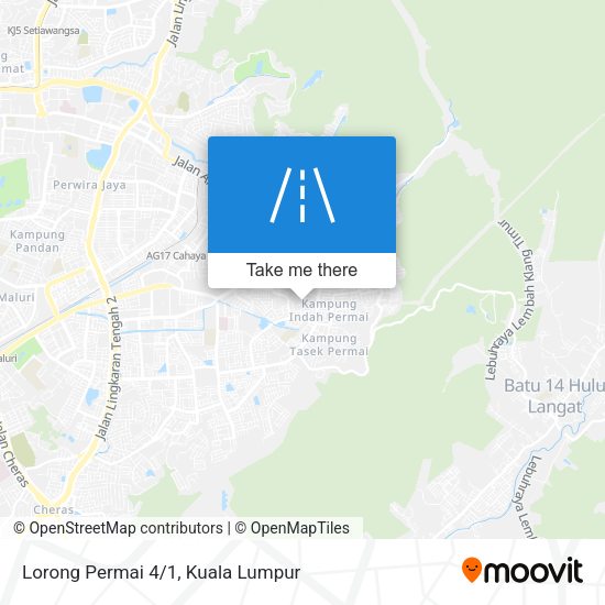 Lorong Permai 4/1 map