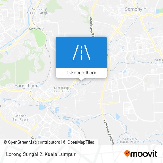 Peta Lorong Sungai 2