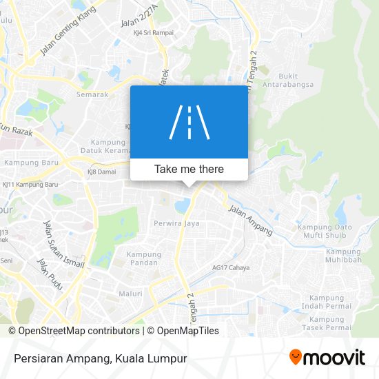 Persiaran Ampang map