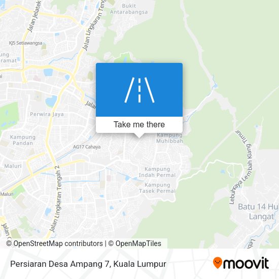 Persiaran Desa Ampang 7 map