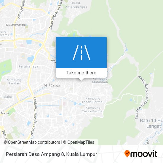 Persiaran Desa Ampang 8 map