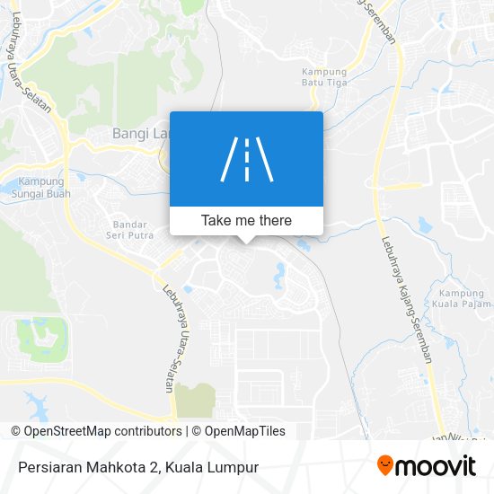 Persiaran Mahkota 2 map