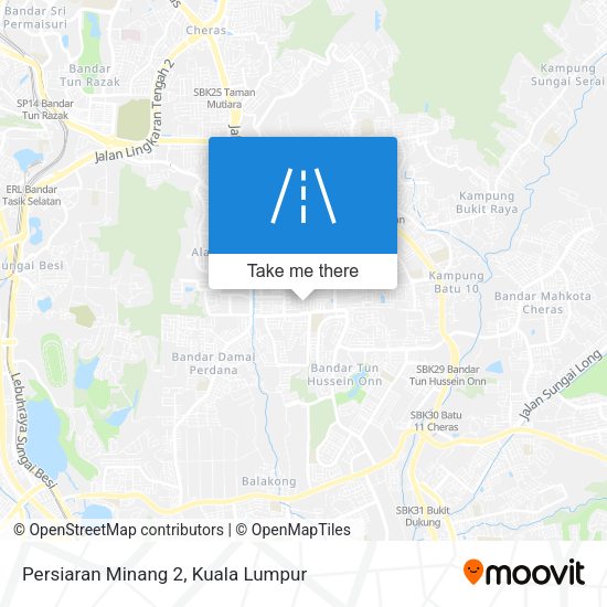 Persiaran Minang 2 map