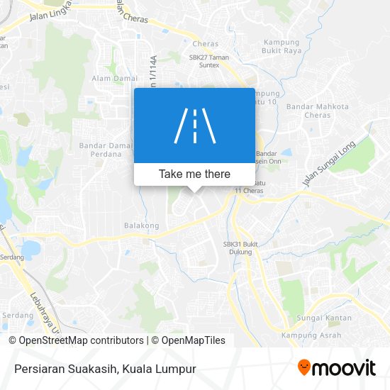 Persiaran Suakasih map