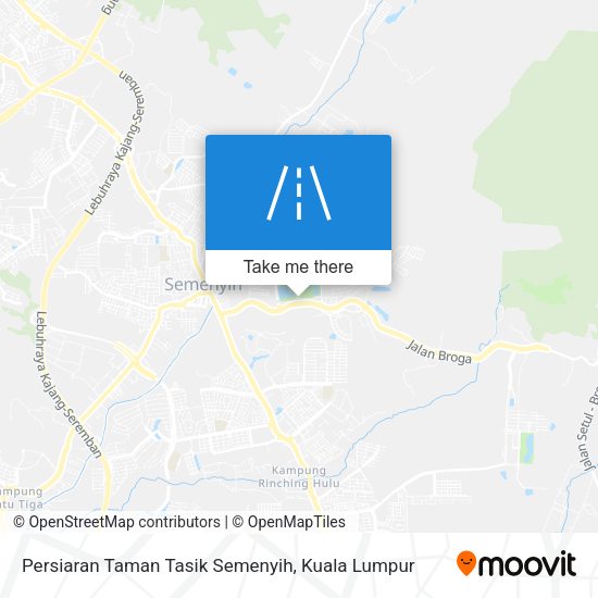 Persiaran Taman Tasik Semenyih map
