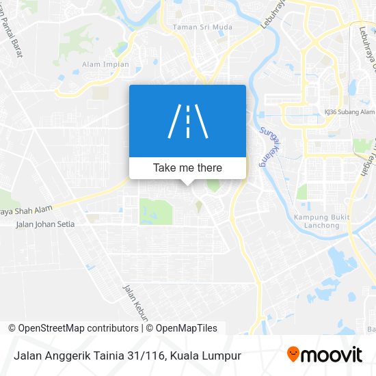 Peta Jalan Anggerik Tainia 31/116