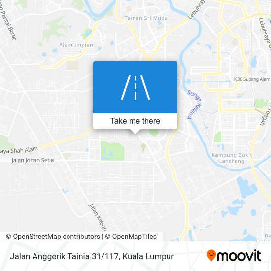 Peta Jalan Anggerik Tainia 31/117