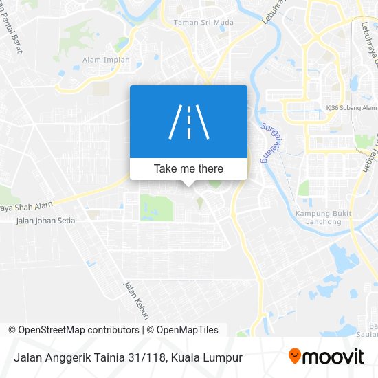 Jalan Anggerik Tainia 31/118 map