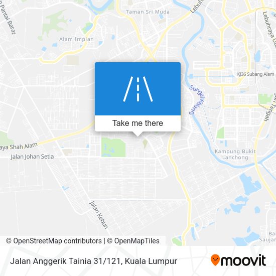 Peta Jalan Anggerik Tainia 31/121