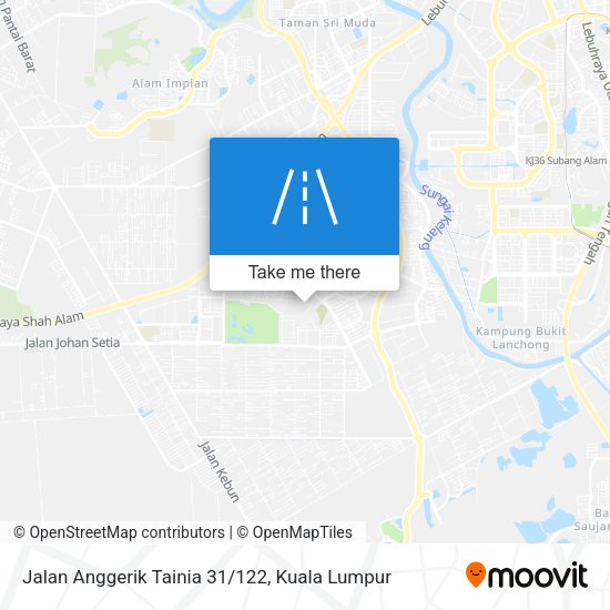 Peta Jalan Anggerik Tainia 31/122