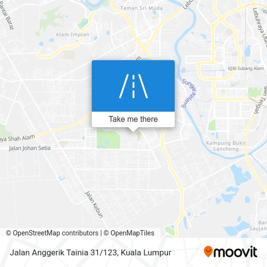 Peta Jalan Anggerik Tainia 31/123