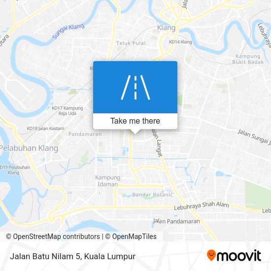 Jalan Batu Nilam 5 map