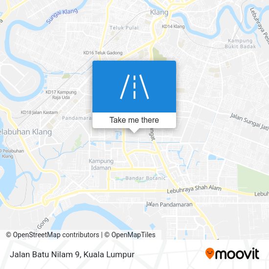 Peta Jalan Batu Nilam 9