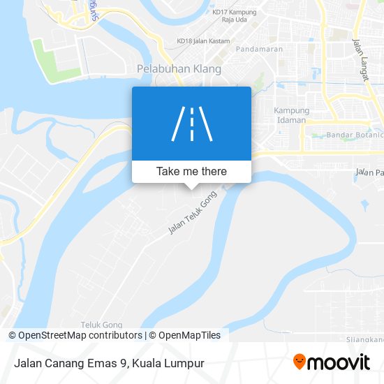 Jalan Canang Emas 9 map