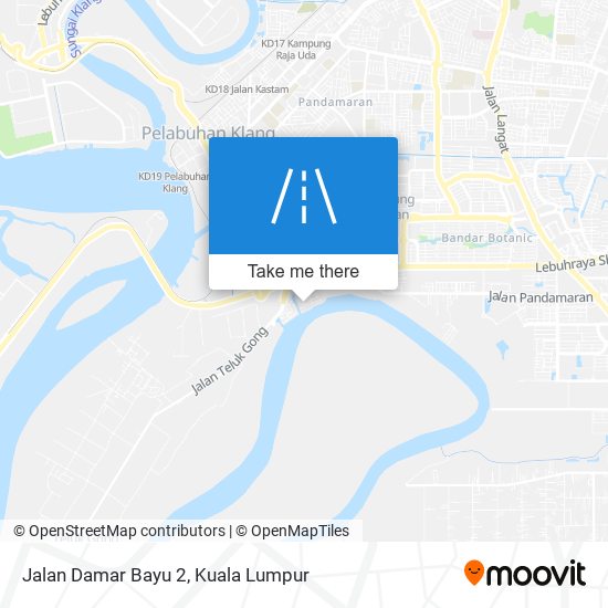 Jalan Damar Bayu 2 map