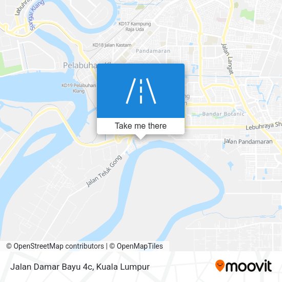 Jalan Damar Bayu 4c map