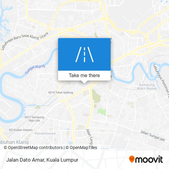 Jalan Dato Amar map