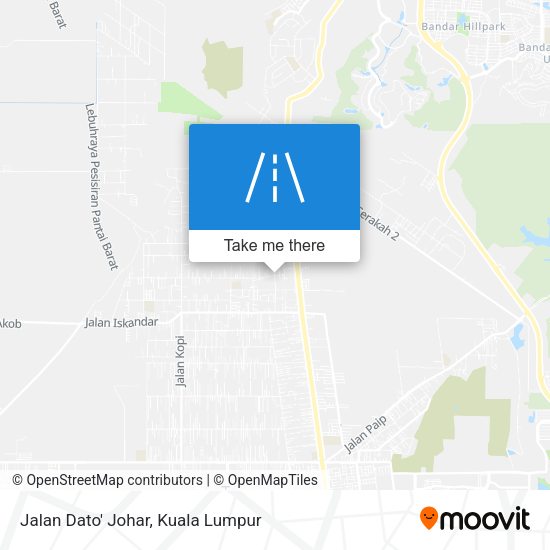 Jalan Dato' Johar map