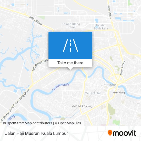 Jalan Haji Musran map