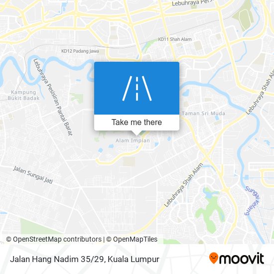 Peta Jalan Hang Nadim 35/29