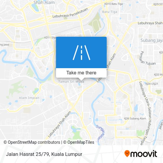 Jalan Hasrat 25/79 map
