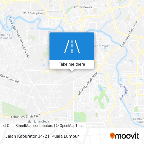 Jalan Kaburetor 34/21 map