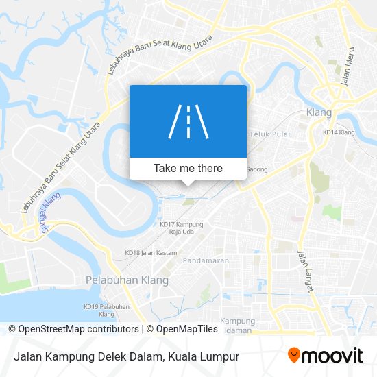 Jalan Kampung Delek Dalam map