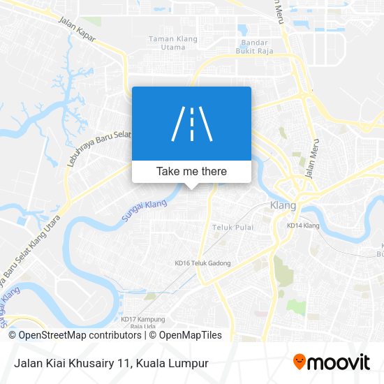 Jalan Kiai Khusairy 11 map