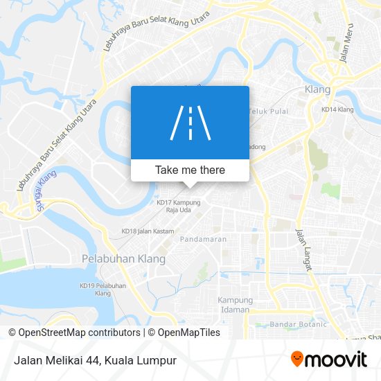 Jalan Melikai 44 map