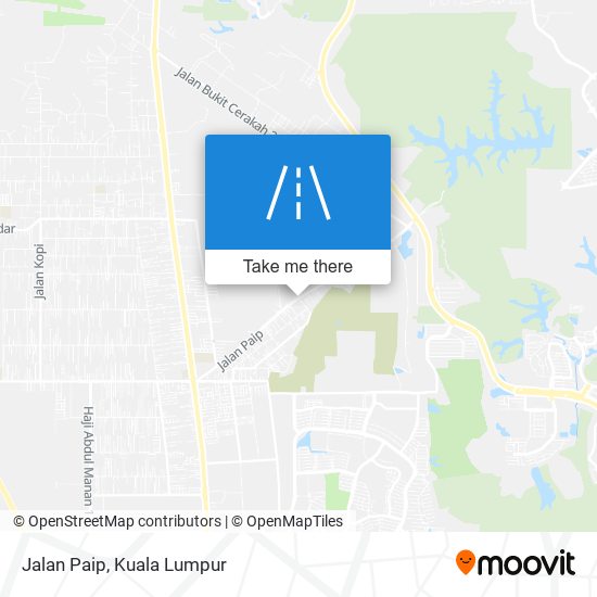 Jalan Paip map