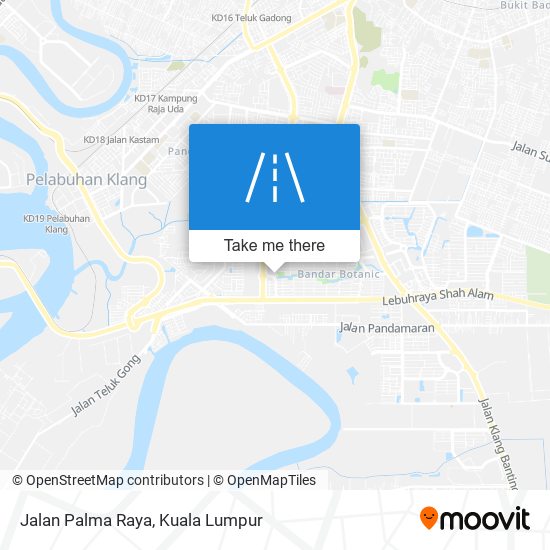 Jalan Palma Raya map
