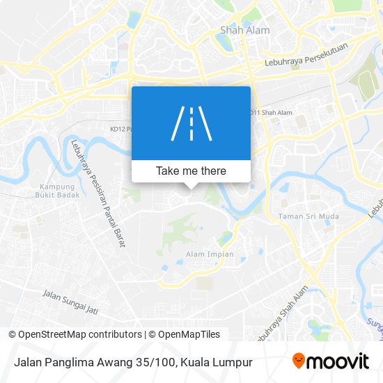 Peta Jalan Panglima Awang 35/100