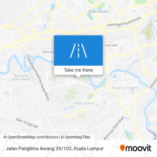 Jalan Panglima Awang 35/102 map