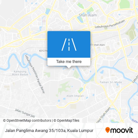 Peta Jalan Panglima Awang 35/103a