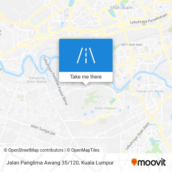 Jalan Panglima Awang 35/120 map