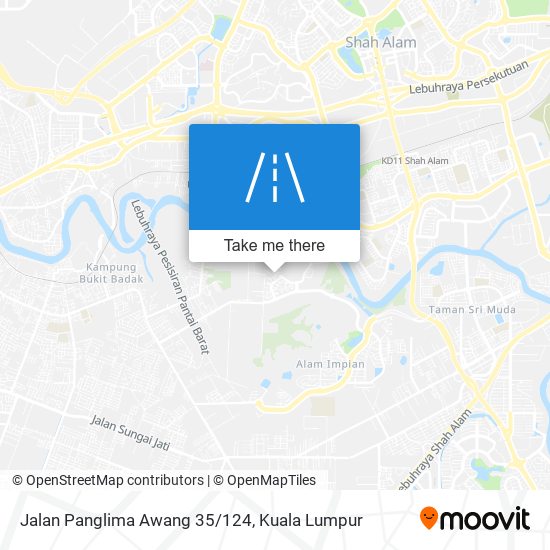 Peta Jalan Panglima Awang 35/124