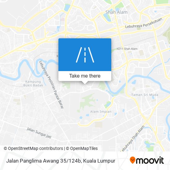Jalan Panglima Awang 35/124b map