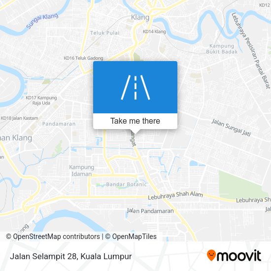 Peta Jalan Selampit 28