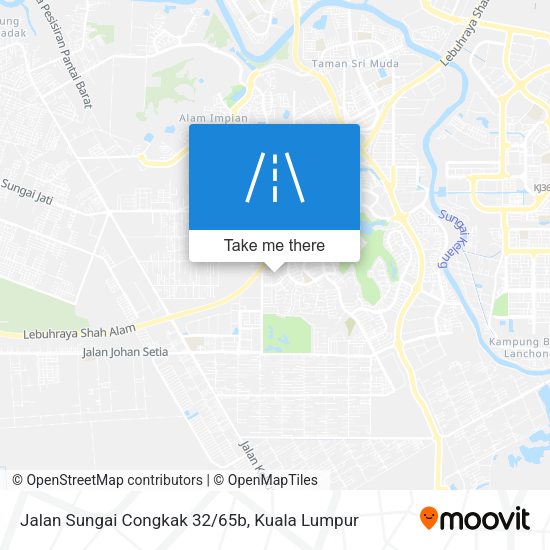 Jalan Sungai Congkak 32/65b map