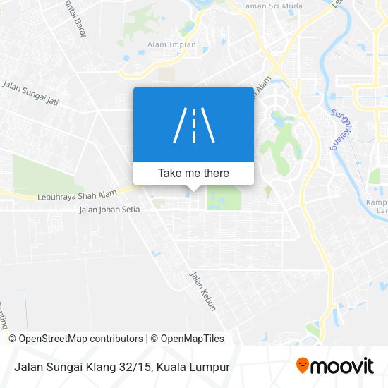 Jalan Sungai Klang 32/15 map