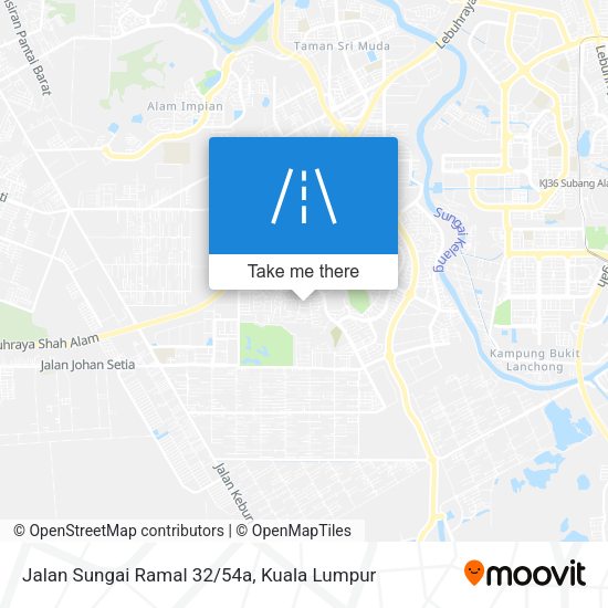 Jalan Sungai Ramal 32/54a map