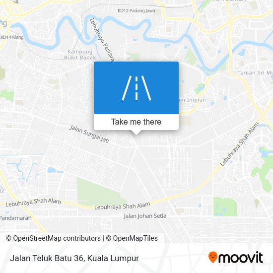 Jalan Teluk Batu 36 map