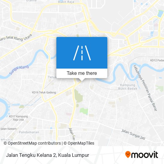 Jalan Tengku Kelana 2 map